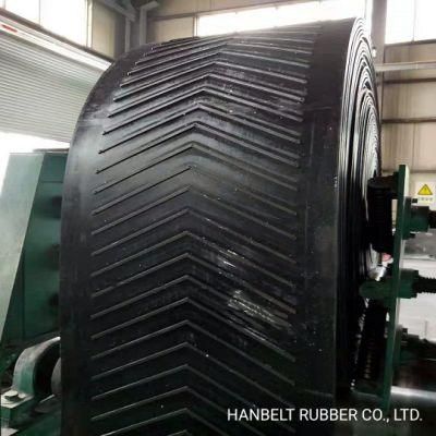 High Quality Chevron Rubber Belt Used for Belt Conveyor