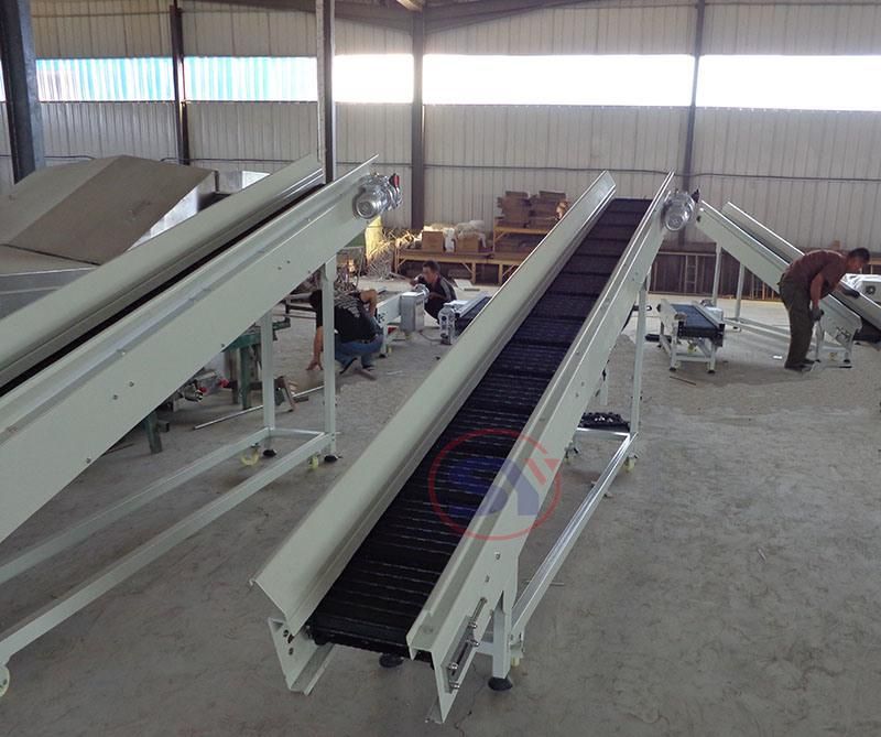 Stainless Steel304 Slat Belt Chain Plate Conveyor for Packaging Line