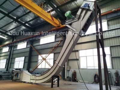 Vertical Lifting Chain Conveyor for Oil &amp; Fat, Food, Flour, Sludge Plant