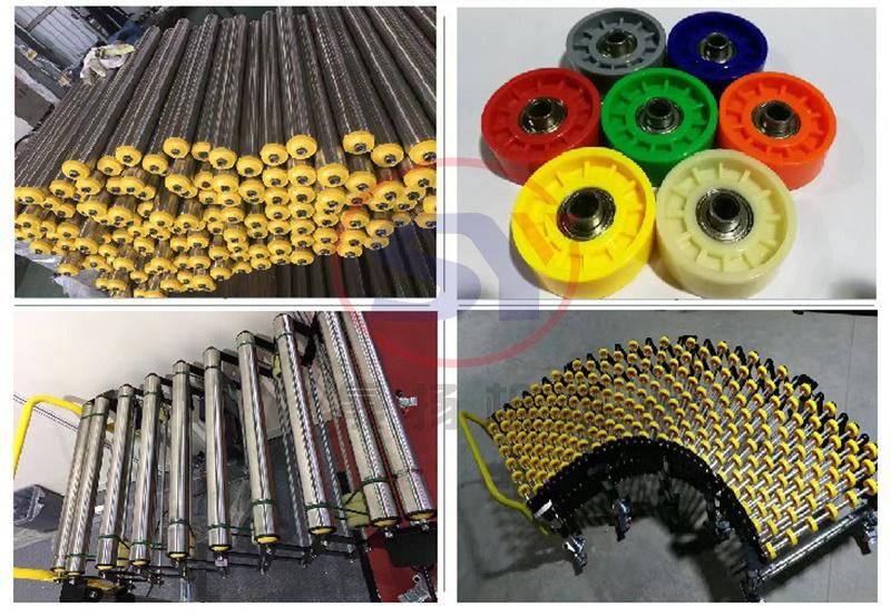 Mobile Stainless Steel/Plastic Nylon Skate Wheel Roller Conveyor Manufacturers Transmission System