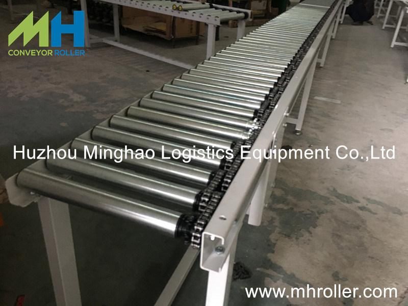 Chain Driven Live Roller Conveyor System