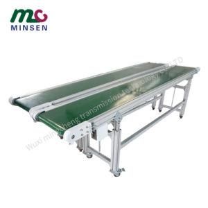 Factory Plane Climbing Belt Conveyor Line Lifting Conveyor Customized