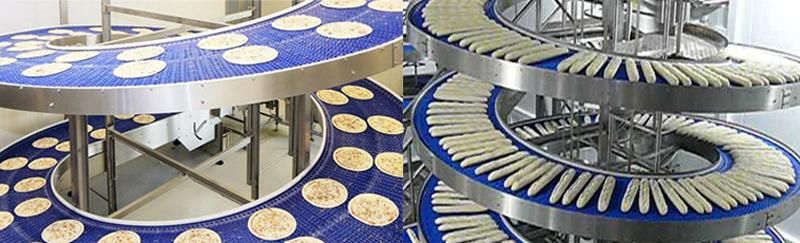 Food&Packaging Industry Spiral Conveyor Machine for Plate Bottle Cans