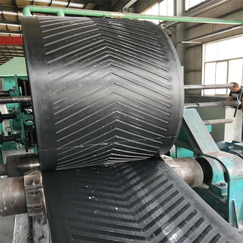 Chevron Conveyor Belting Ep100 Rubber Conveyor Belt