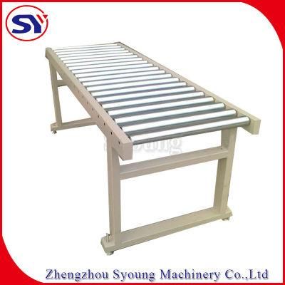 Food Grade Stainless Steel Impact Roller Packing Table Conveyor Gravity Roller