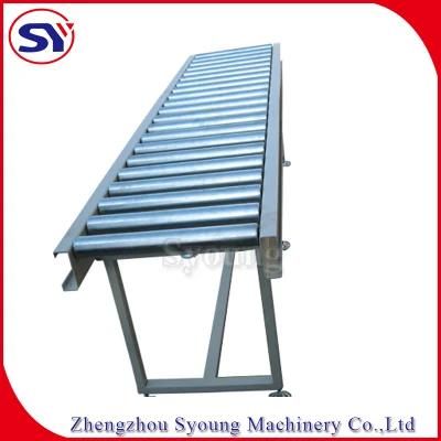 Food Processing Factory Used Stainless Steel Roller Table Conveyor with Factory Price