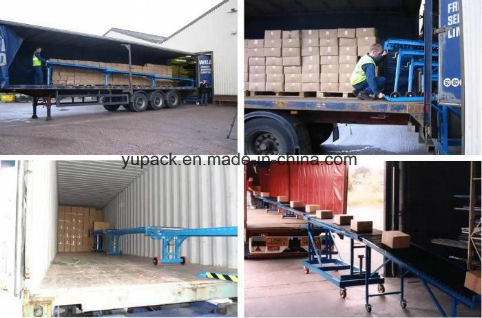 Flat Top Truck Conveyor /Container Unloading Conveyor From Shandong Manufacturer