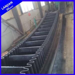 Heat Resistant Corrugated Rubber Sidewall Conveyor Belt