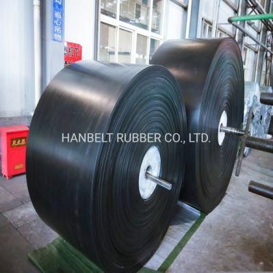 High Tensile Strength Smooth Ep Nn 100/150/200/250/300fabric Wear Resistant Rubber Conveyor Belting for Mining