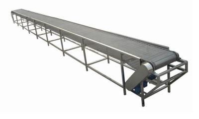 Vegetable or Food Processing Factory Belt Conveyor Hoist Stainless Steel Belt Deliver