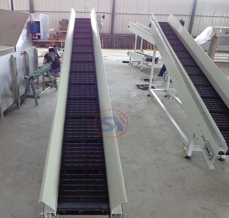 Mild Steel Drag Conveyor Plate Conveyor for Liquid Containers