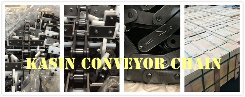 81xh Conveyor Chain Welded Scraper Plate and Nylon Plate for Grain Store Working