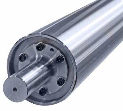 Standard Aluminum Idler Roller - Live Shaft for Paper or Textile Industry