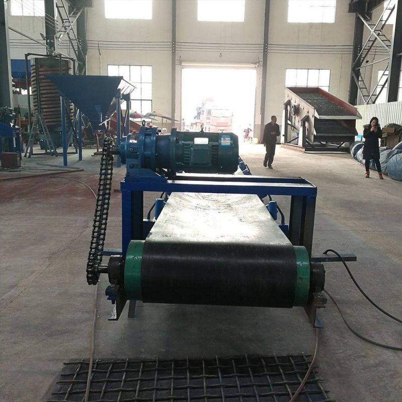 Simplified Construction Gold Machine Mining Portable Conveyor Belt with Large Capacity