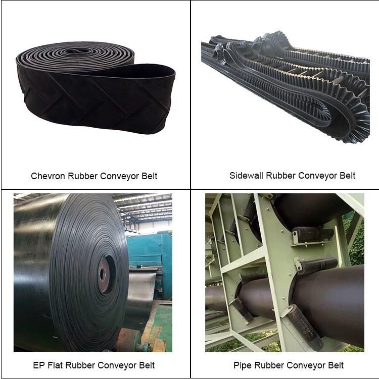 Conveyor Rubber Belt Latest Product Black Pattern Industrial Rubber Transport