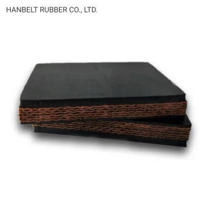 Ep Rubber Conveyor Belt Reinforced with Canvas for Industrial Coal Mining