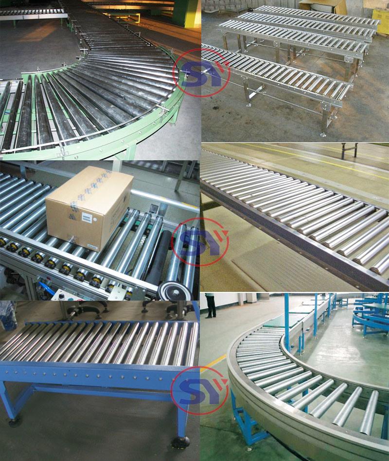 Double Layers Roller Conveyor Manufacturer for Home Appliances Assembly