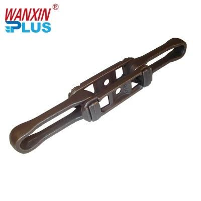 Hubei Carbon Steel X678 Pitch X458 Drop Forged Rivetless Chain