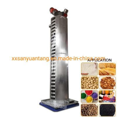 Stainless Steel Fine Powder Spiral Conveyor Seeds Vertical Conveyor