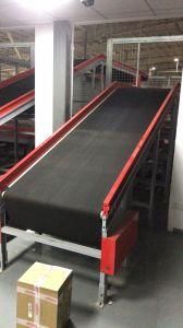 Inclined Belt Conveyor with PVC Climbing Belt