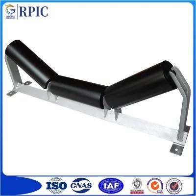 Steel Conveyor Idler Roller with Light and Rigid Frame Construction