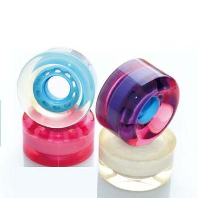 PU and Rubber Skate Wheel Colorful or Mixed Color