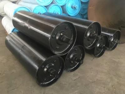 Belt Conveyor Pulley Ceramic Rubber Grooved Lagging