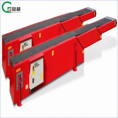 Mobile Telescopic Conveyor for Transfer The Goods From Container