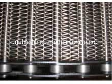 Biscuits Cookies Oven Food Grade Stainless Steel 304 316L Balanced Spiral Wire Woven Mesh Conveyor Belt for Bakeries