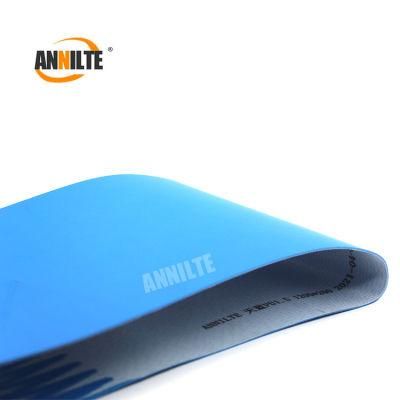 Annilte Manufacturer 1.5 Blue PVC Conveyor Belt for Food Industry