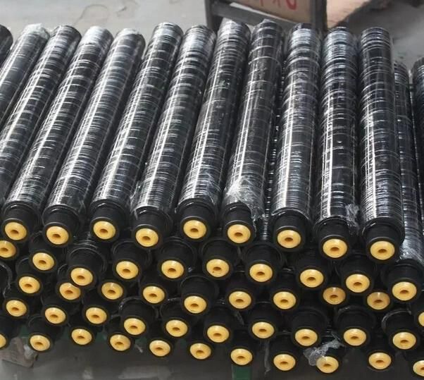 Jiutong Poly Vee Roller Galvanized Steel / Stainless Steel Conveyor Roller