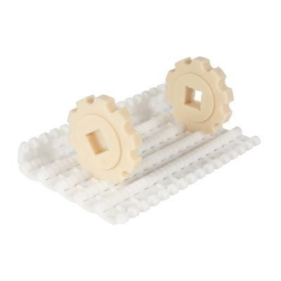 Flush Grid Base Flights M2540 Plastic Modular Belt