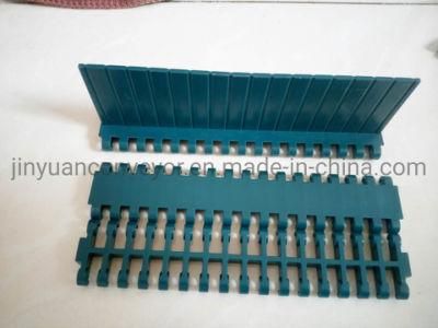 25.4mm Pitch Plastic Flat Top Conveyor Belts for Manufacturing