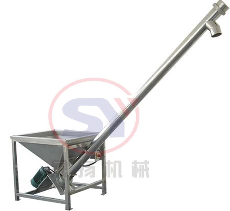 Food Grade SUS304 Screw Spiral Conveyor for Coffee Powder