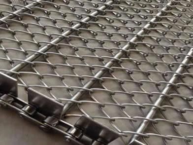 Double Reinforced Chain Link Conveyor Belt