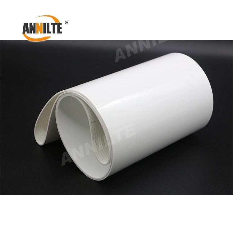 Annilte PU 2.0mm Conveyor Belt Food Grade Dough Sheeter Conveyor Belt