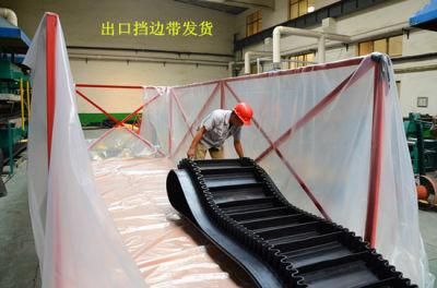 Xe-Sc-800/4+2 Sidewall Corrugated Rubber Conveyoyor Belting