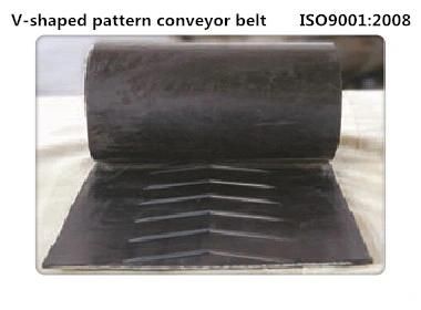 High Incline Chevron Conveyor Belting