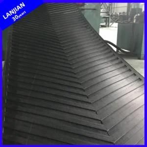 Polyester Chevron Belting V Shape Patterned Conveyor Belt