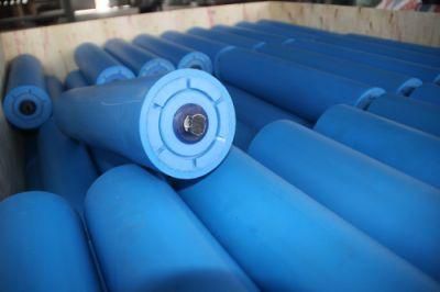 HDPE Roller Conveyor for Mines Durable UHMW PE Roller Idler