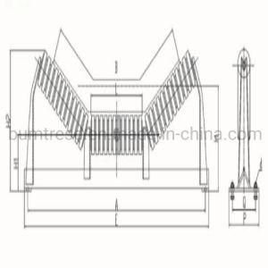 Conveyor Impact Idlers Made of Impact Rollers for Mining Industry