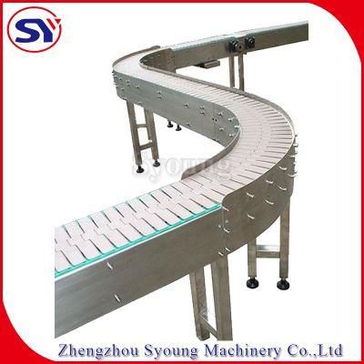 Horizontal Medical Products Assemble Belt Conveyor Line Chain Plate Conveyor