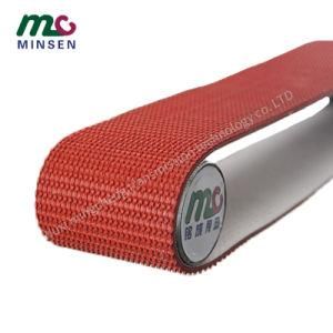 Factory Price 5mm Red PVC Rough Top Grass Conveyor Belts