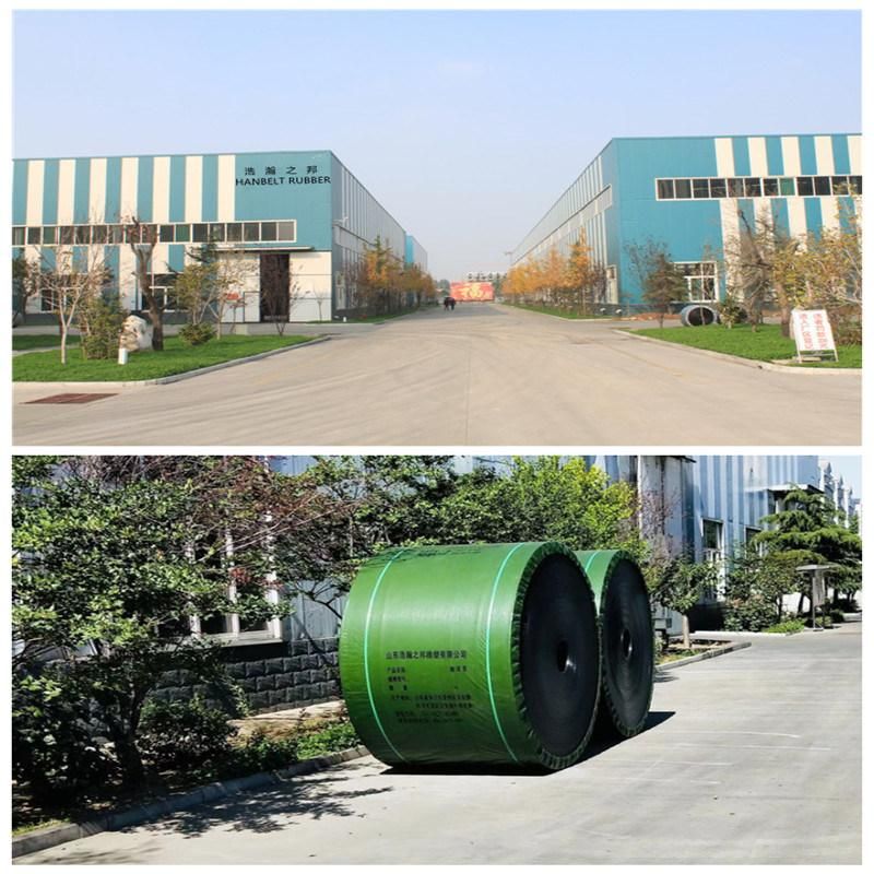 Hot Sale Industrial Belt Ep Rubber Conveyor Belting for Bulk Material Handling