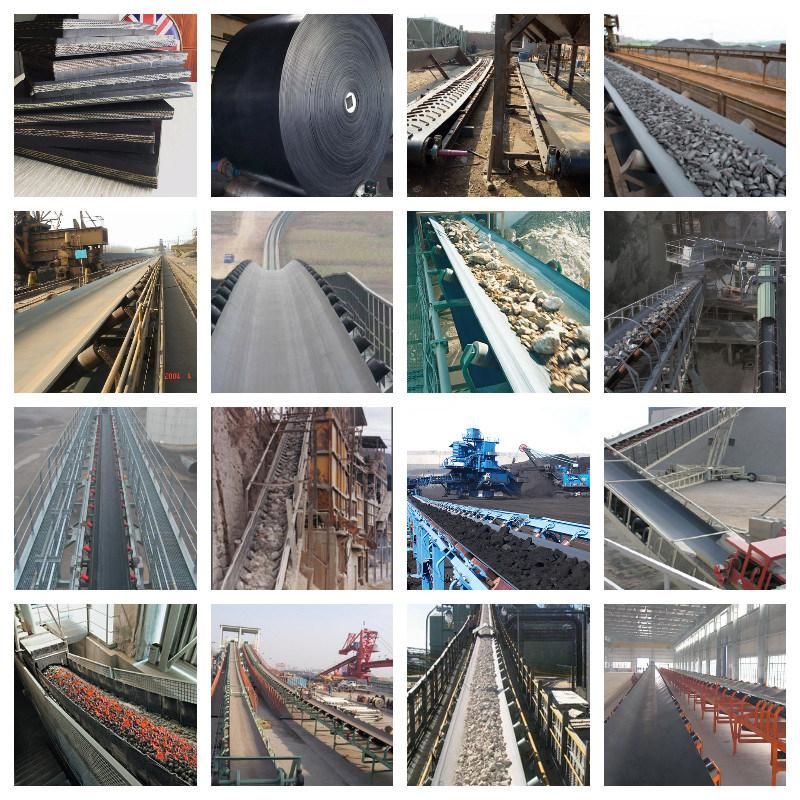 Common Use Fire Resistant Textile Laminated Fabric Rubber Conveyor Belt