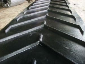 Chevron Conveyor Belt Rough Top for Short and Medium Dista Available with Competitive Price