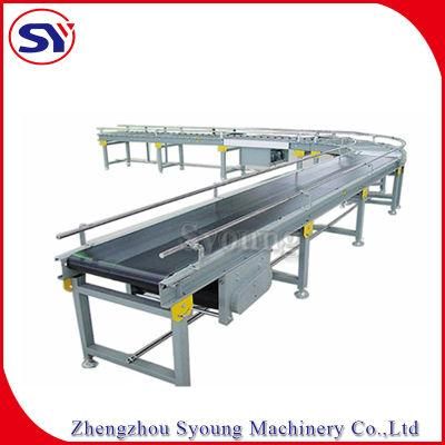 Heavy Duty Transport Flat Mobile Belt Conveyor for Steel Plate Sheet