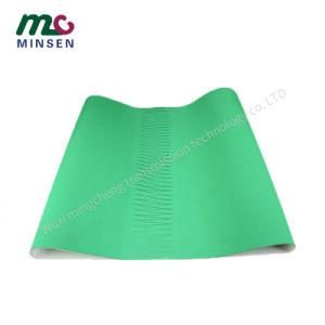 1mm Green Flat Belt Fabric PVC Non Rubber Polyurethane Conveyor Belt Price