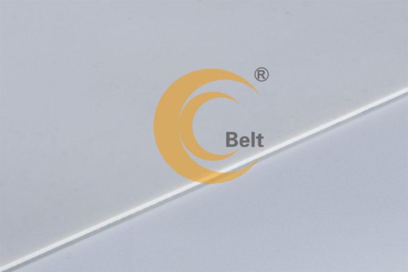 glossy 3mm pvc conveyor belts white for food industries FDA