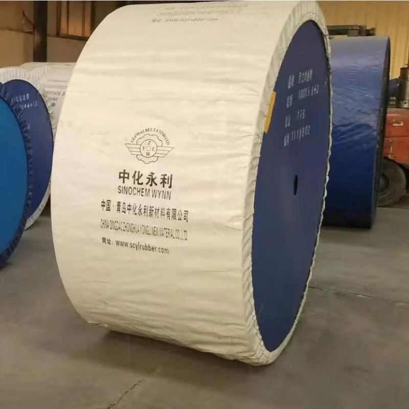 Polyester Multi-Ply Rubber Conveyor Belt for Bulk Material Handling